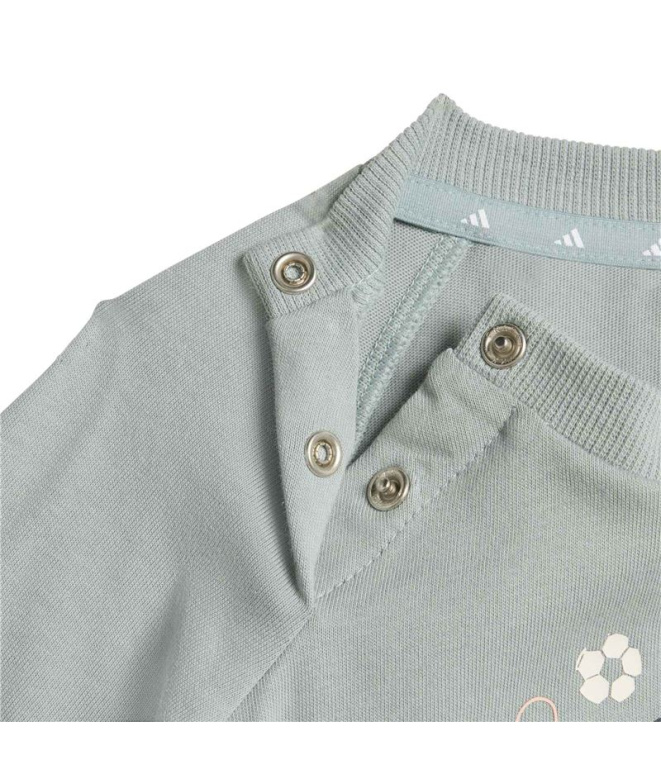 Set Ensemble Trnstr Enfant Sama adidas Blanc