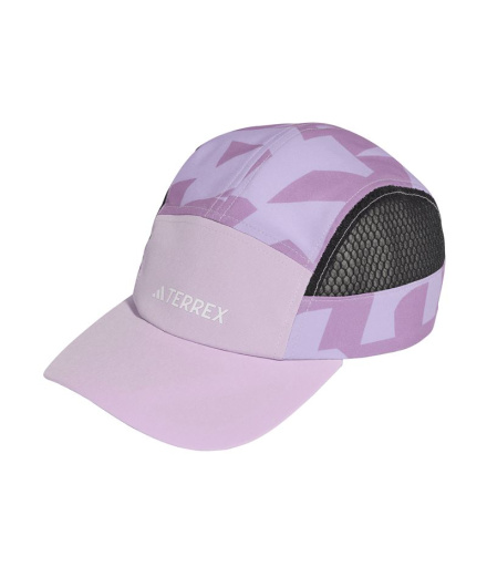 Gorra de Trail adidas Trx 5P Cap Estampado rosa/lila