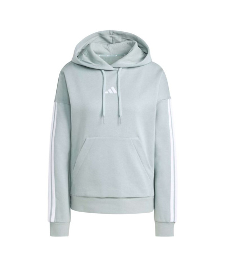 Femme adidas 3 Stripes FL HD Sweat / Blanc