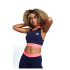 Fitness Top Siksilk Neon Tape Bralette Feminino