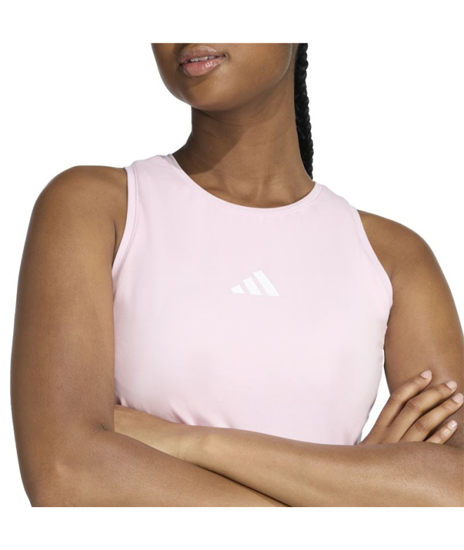 T-shirt rose adidas 3Stripes Pad Tk Femme