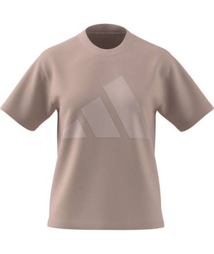 Camiseta adidas Big Logo Sj Mujer Rosa