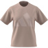 Camiseta Mulher rosa adidas Big Logo Sj