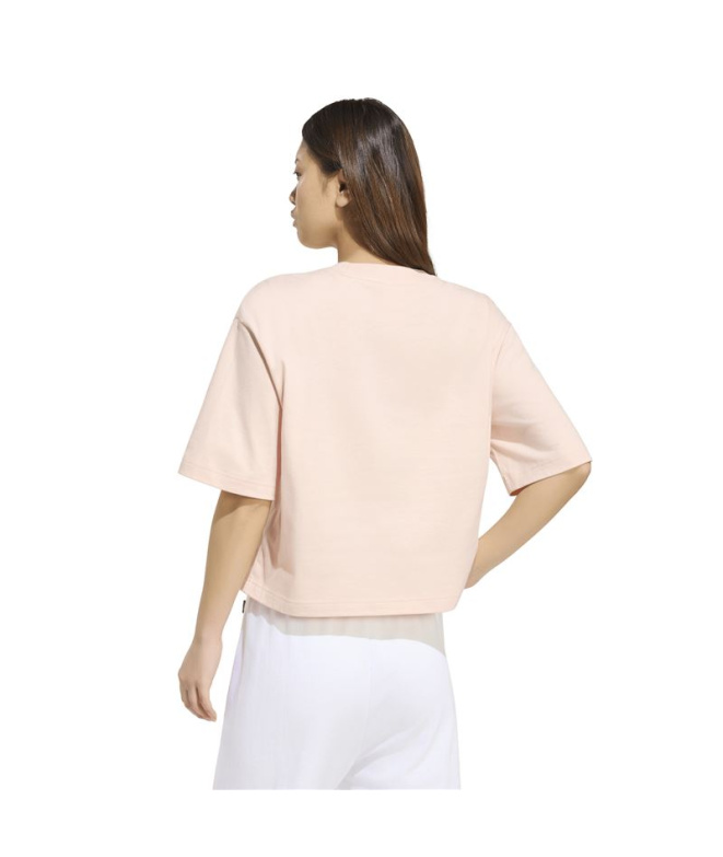T-shirt rose adidas Big Logo Sj Bf Femme