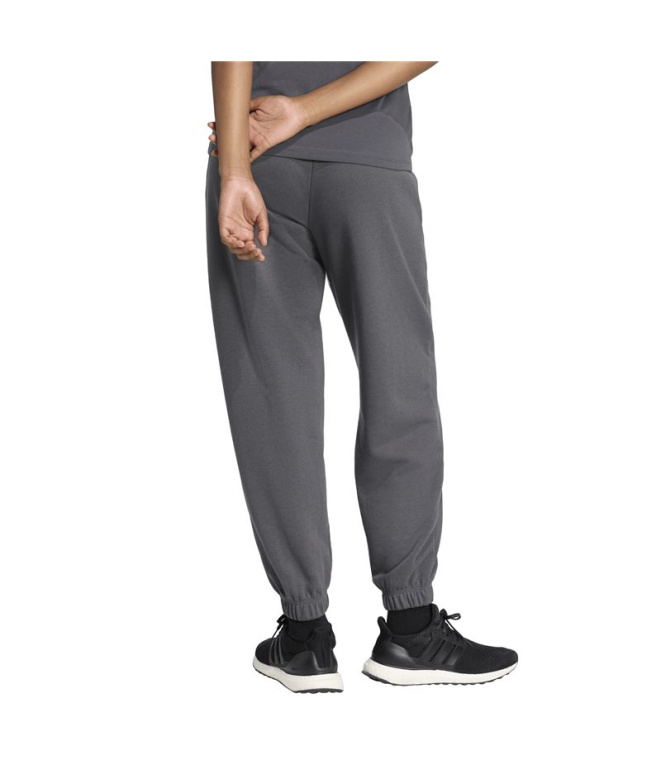Pantalones Adidas Linear Ft Cf Mujer Gris/Negro