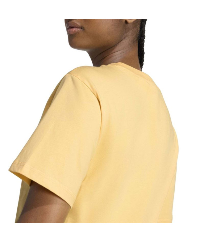 T-shirt Femme adidas SL Sj Mase/Blanc