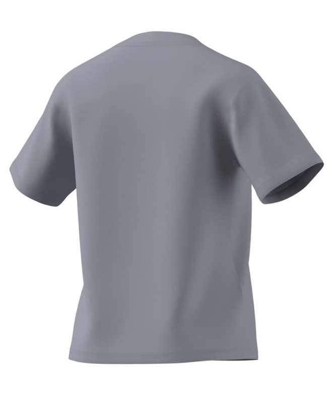 T-shirt Femme adidas SL Sj Gris/Blanc