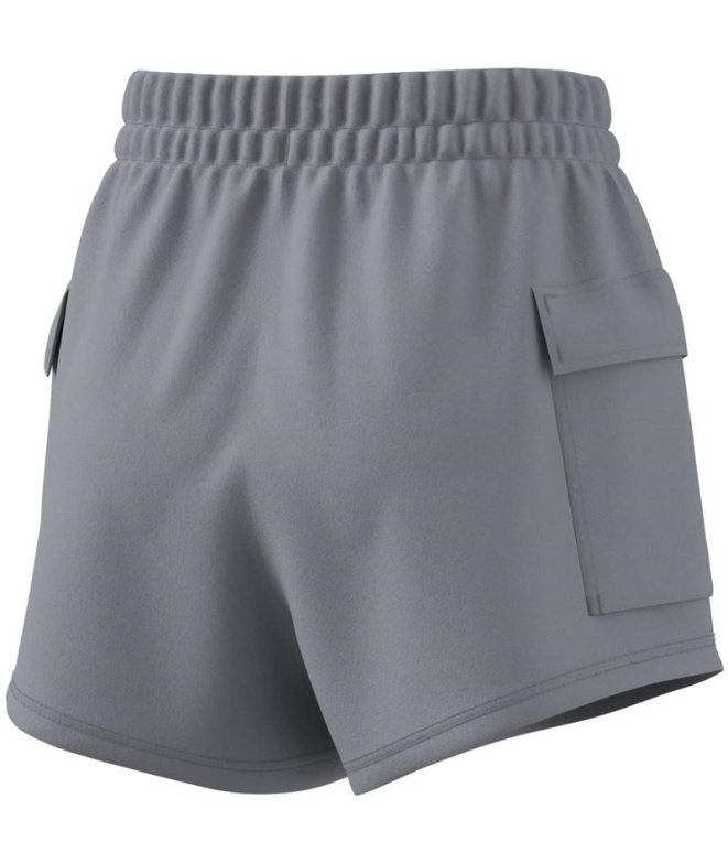 Calça Mulher adidas SL Ft Sho cinza/branca