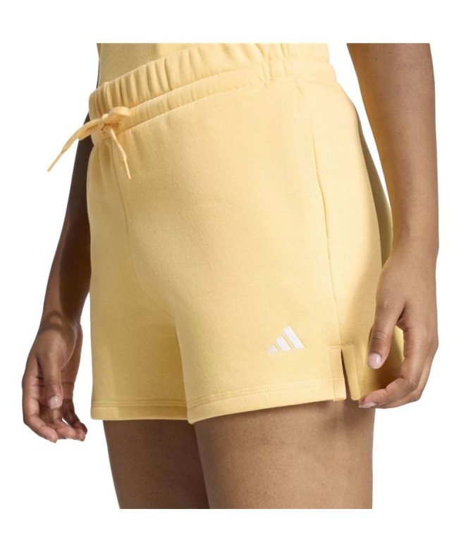 Pantalons adidas SL FC Sho Femme Mase/Blanc