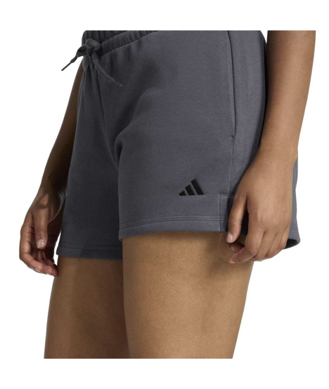 Pantalons adidas SL FC Sho Femme gris/noir