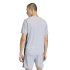 Camiseta adidas We Bas 3 Stripes Fitness Homem Cinza/Preta