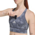 Sujetador Deportivo de Fitness adidas Adi365 Pkt Aop Mujer Negro
