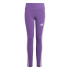 Malhas adidas Jg 3 Stripes Leg 230 Menina cor Puract/Lilac
