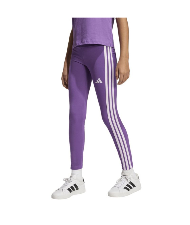Malhas adidas Jg 3 Stripes Leg 230 Menina cor...