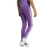 Malhas adidas Jg 3 Stripes Leg 230 Menina cor Puract/Lilac
