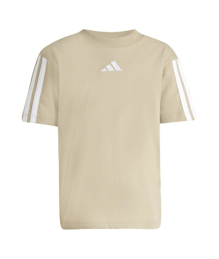 T-shirt cargo adidas LK 3 Stripes 160 Wonder Enfant / Blanc