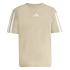 T-shirt cargo adidas LK 3 Stripes 160 Wonder Enfant / Blanc