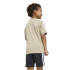 Camiseta cargo Infantil adidas LK 3 Stripes 160 Wonder / Branca