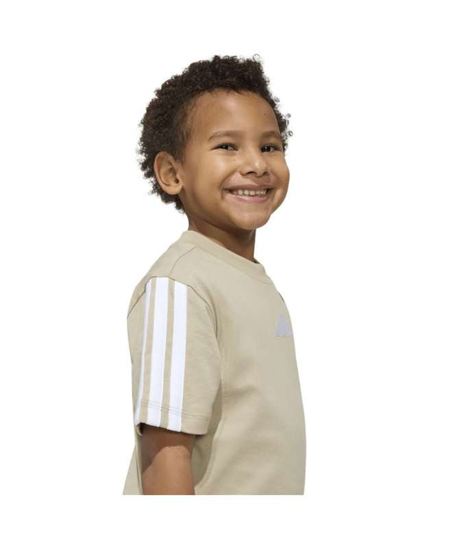 Camiseta cargo Infantil adidas LK 3 Stripes 160...