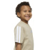 Camiseta cargo Infantil adidas LK 3 Stripes 160 Wonder / Branca