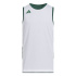T-shirt Basket-ball adidas Everyday Pro Enfant , vert et blanc