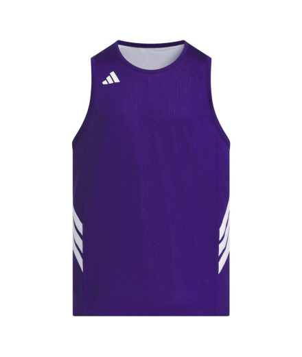 T-shirt Basket-ball adidas Everyday Pro Enfant violet/blanc