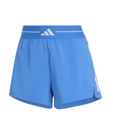 Pantalons Fitness adidas Hyperglam 3 bandes Femme bleu