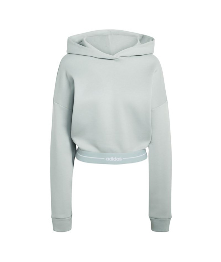 Sudadera de Fitness adidas Hyperglam Cropped Hoodie Mujer...