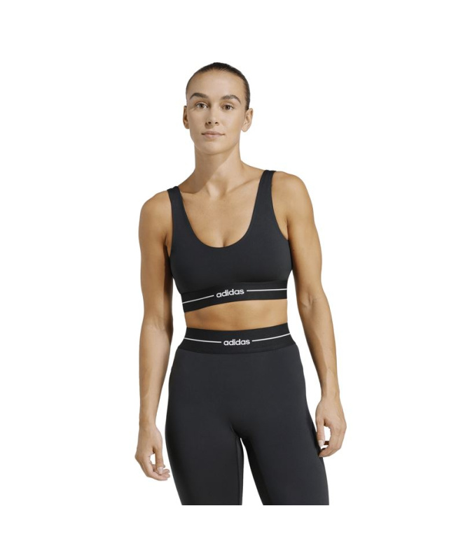Sujetador Deportivo de Fitness adidas Hyperglam...
