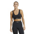 Sujetador Deportivo de Fitness adidas Hyperglam Light Support Bra Mujer Negro