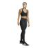 Sujetador Deportivo de Fitness adidas Hyperglam Light Support Bra Mujer Negro