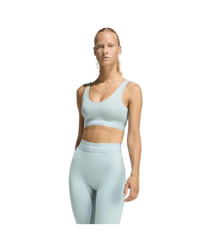 Sutiã esportivo Fitness Mulher adidas Q1 Hyg...