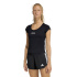 Camiseta de Fitness adidas Hyperglam Baby Tee Mujer Negro