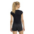 Camiseta de Fitness adidas Hyperglam Baby Tee Mujer Negro