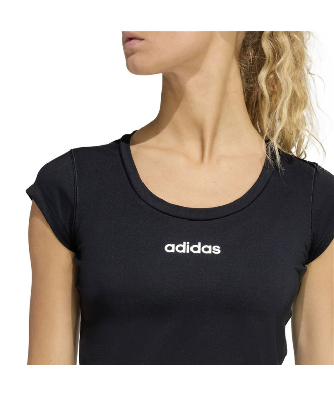 T-shirt Fitness adidas Hyperglam Baby Tee Femme...