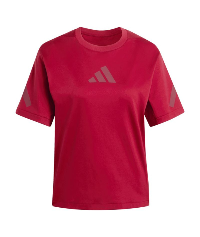 T-shirt adidas ZNE Active Femme couleur bordeaux