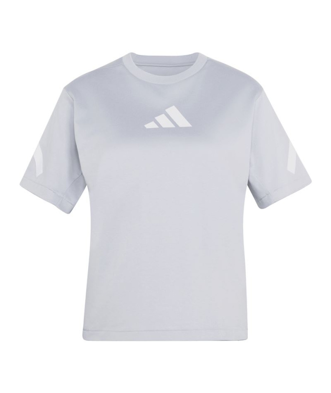 T-shirt adidas ZNE Femme Silver Halo