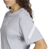 T-shirt adidas ZNE Femme Silver Halo