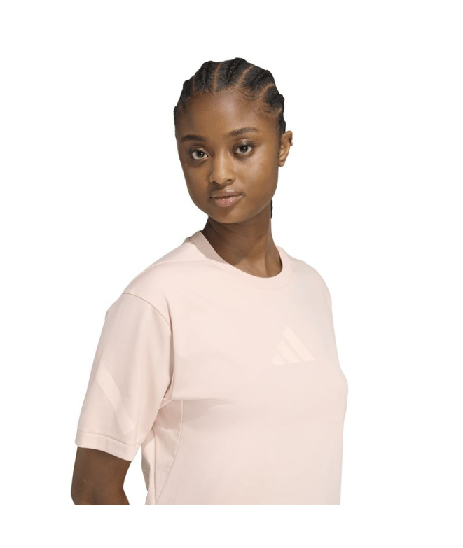 T-shirt rose poudré adidas ZNE Femme