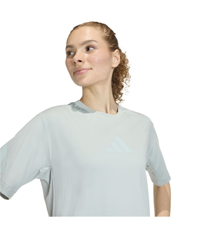 Camiseta adidas Z.N.E. Mujer  Salvia Maravilla