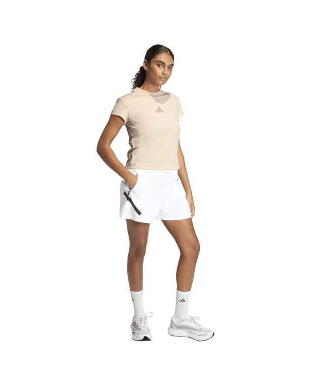 Camiseta Mulher adidas ZNE Bb Crystal Linen