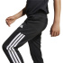 Pantalons adidas 3 bandes Ess Enfant , noir/blanc