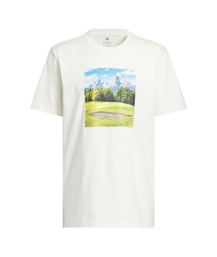 Camiseta de Baloncesto adidas Escape Alpine Hombre Blanco