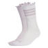 Calcetines adidas Glow Sock 2P Blanco / Lavanda Hielo / Blanco