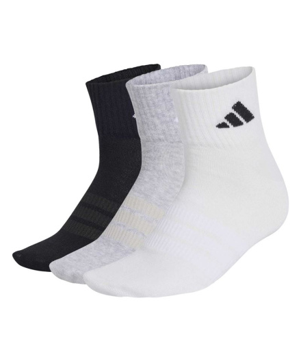 Chaussettes adidas Ess Ank 3P Chaussettes /Blanc/Noir