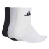 Chaussettes adidas Ess Ank 3P Chaussettes /Blanc/Noir