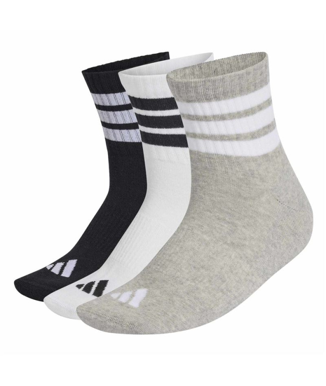 Chaussettes adidas 3 Chaussettes Ess Mid 3P...