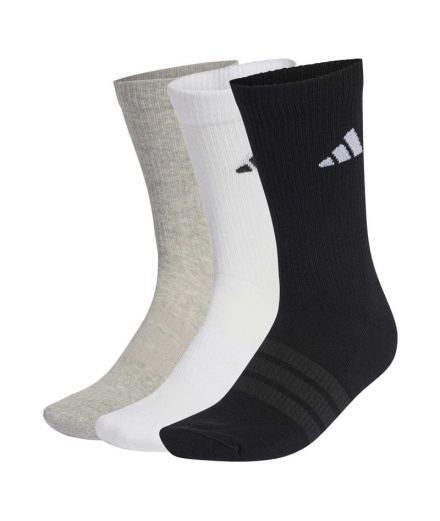 Calcetines adidas Ess Crw 3P Brgrin/Blanco/Negro