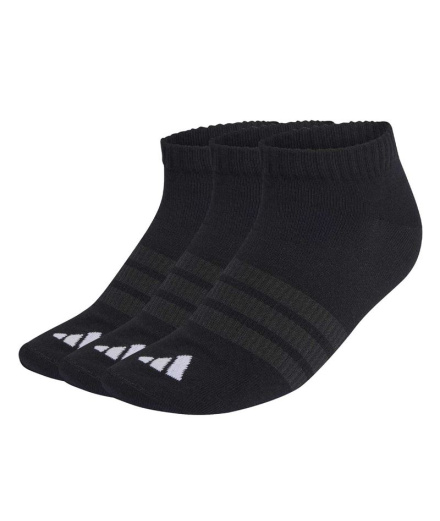 Chaussettes adidas Ess Low 3P Noir/Noir/Blanc