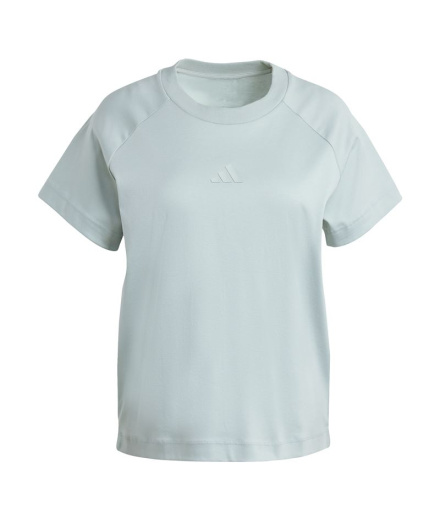 Camiseta adidas Soft Lux Tee Mujer Salvia Maravilla